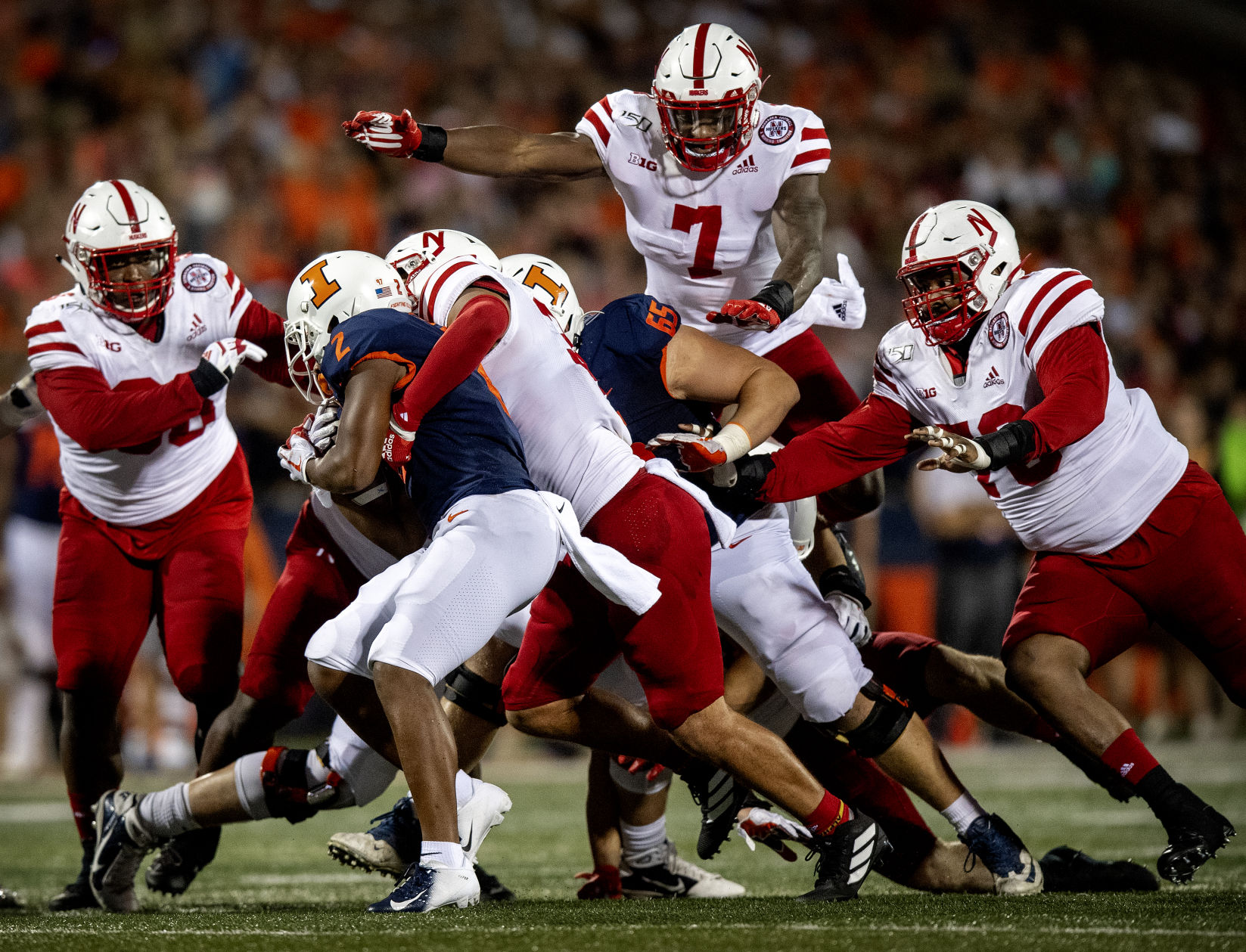 Nebraska vs. Illinois, 9.21